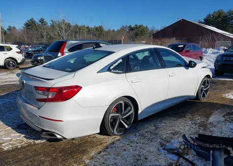 2021 Honda Accord Sport 2.0T from USA, damaged, VIN 1HGCV2F37MA028990